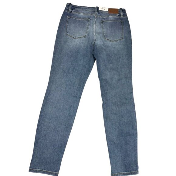 NWT Judy Blue Slim Fit Jeans Blue Waist 32 - Picture 10 of 11
